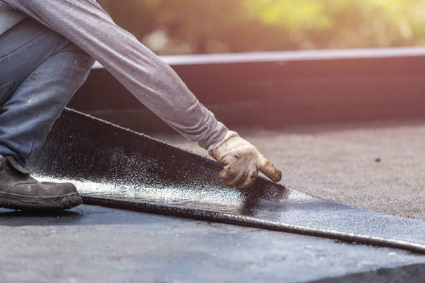 Professional Waterproofing technician working in Butler, NJ